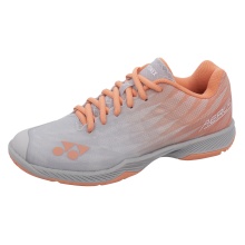 Yonex Badminton Shoes Aerus Z 2 (Lightweight) Grey/Orange Women